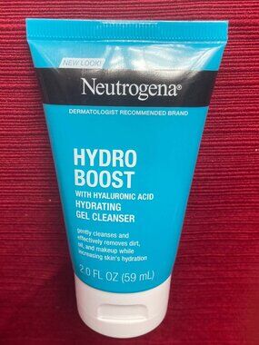 Brand New Neutrogena Hydro Boost Hydrating Gel Cleanser 2fl oz